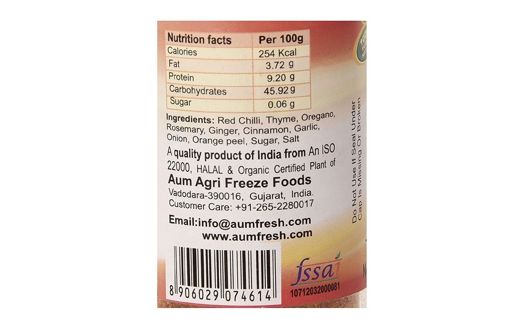 Aum Fresh All Purposes Seasoning    Bottle  30 grams